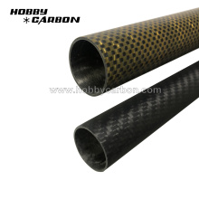 Melhor preço de tubo de fibra de carbono de módulo de alta resistência